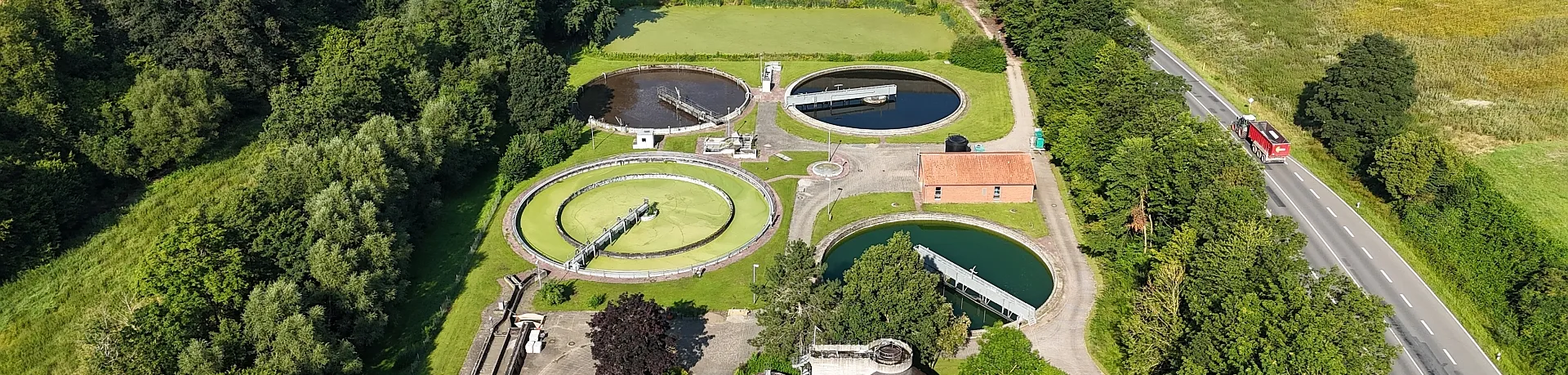 Kläranlage Klärbecken Kläranlage Klärbecken